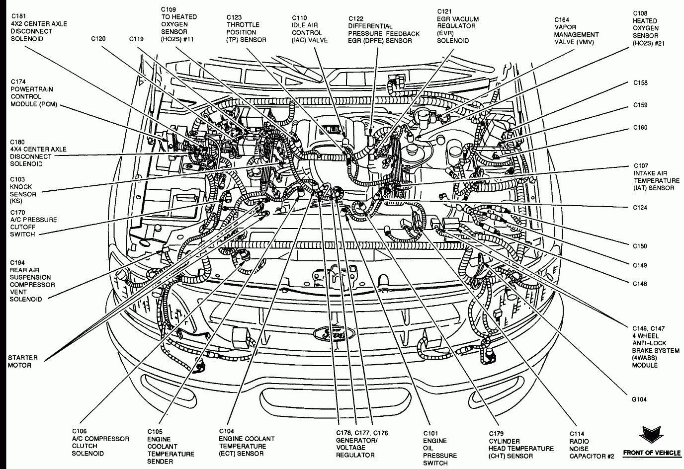 1999 Ford 4 6 Engine Diagram - Wiring Diagrams Data