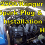 1999 Mazda B2500 Ford Ranger Changing Spark Plugs And Wires