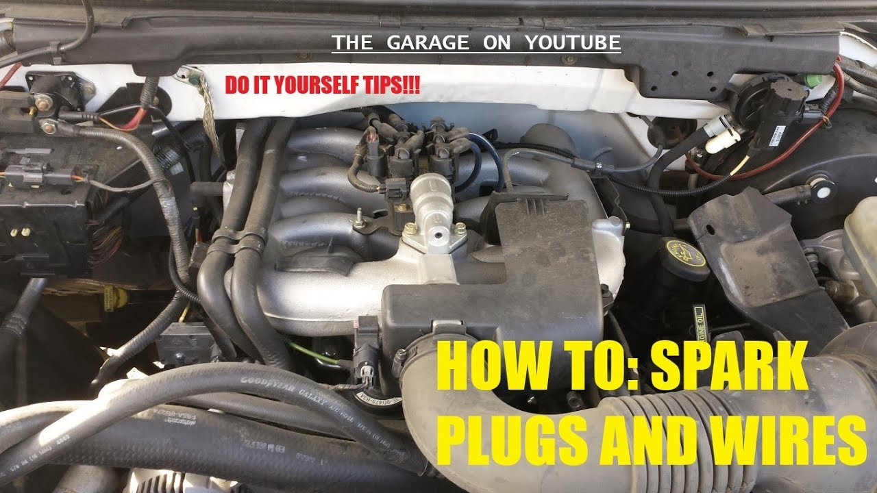 2001-2003 F150 4.2 V6 Spark Plugs And Wires How To