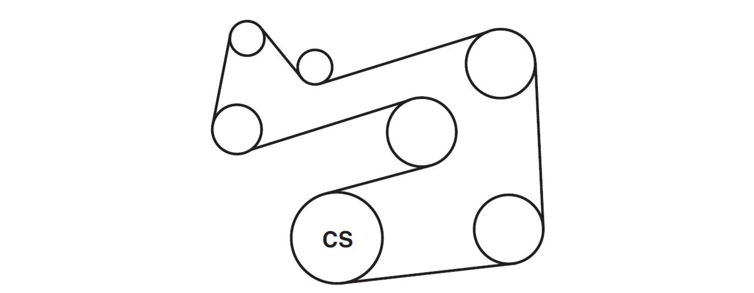 2006 Ford Escape Belt Diagrams — Ricks Free Auto Repair