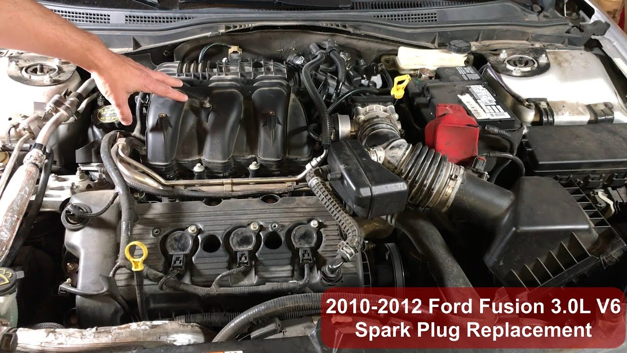 2010-2012 Ford Fusion 3.0L V6 - Spark Plug Replacement