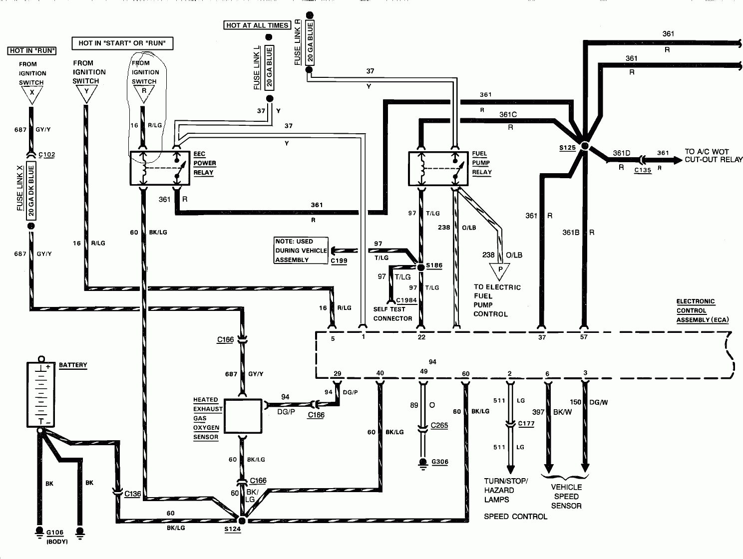 5915A 86 Ranger Wiring Component Diagrams - Books Of Wiring