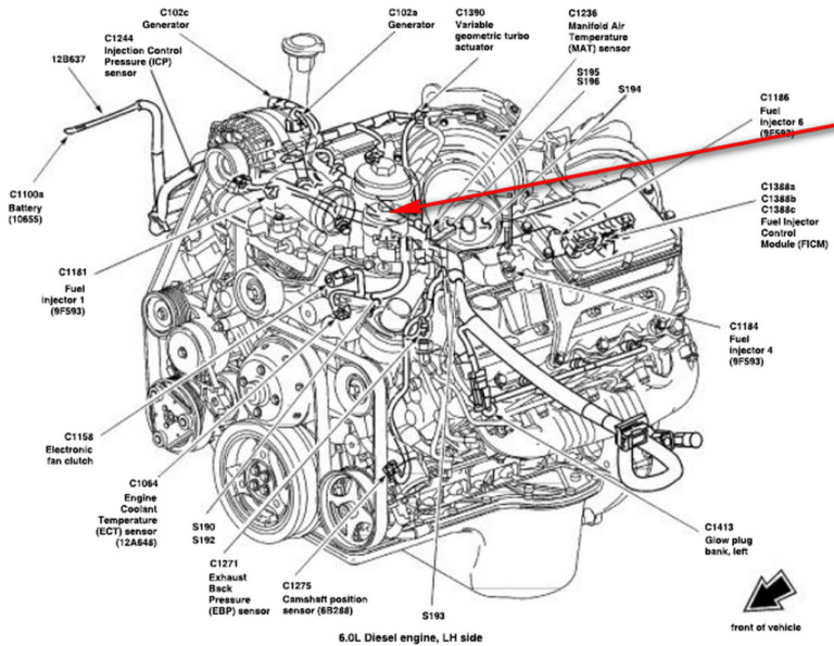 6 4 Powerstroke Engine Diagram Full Hd Version Engine | Wiring and