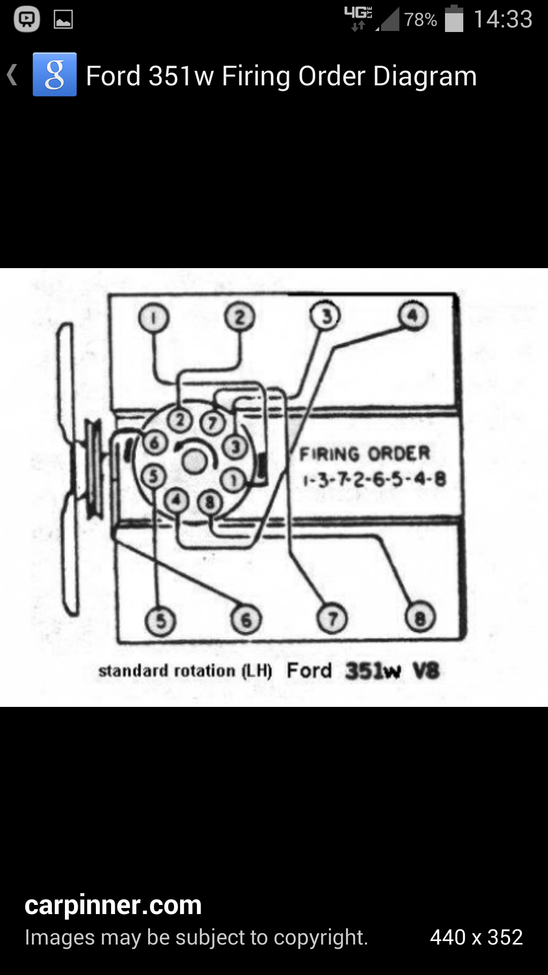 1989 Ford 351w Firing Order Wiring And Printable
