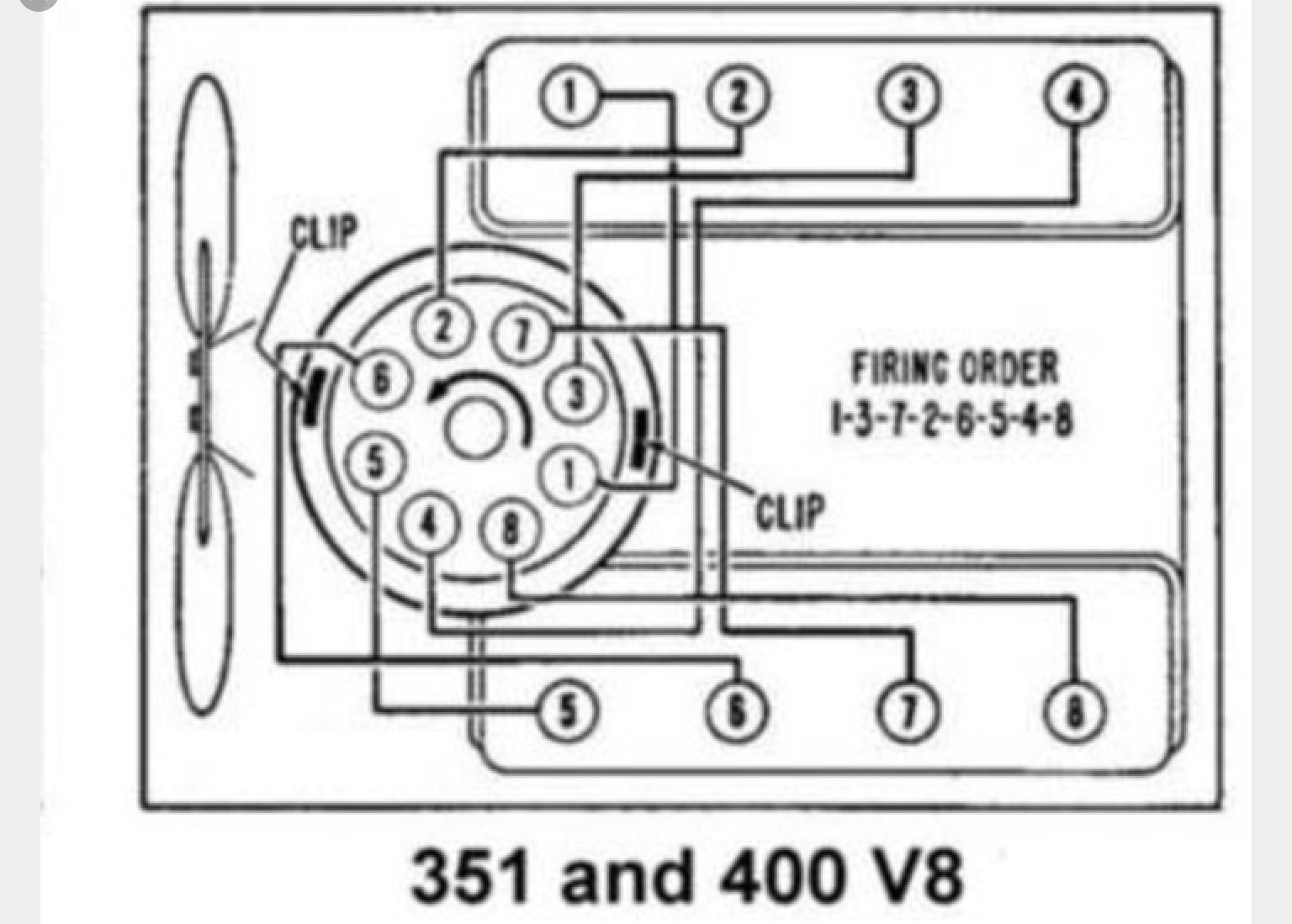 Collections Of Ford 351 Firing Order Diagram Moreover Ford