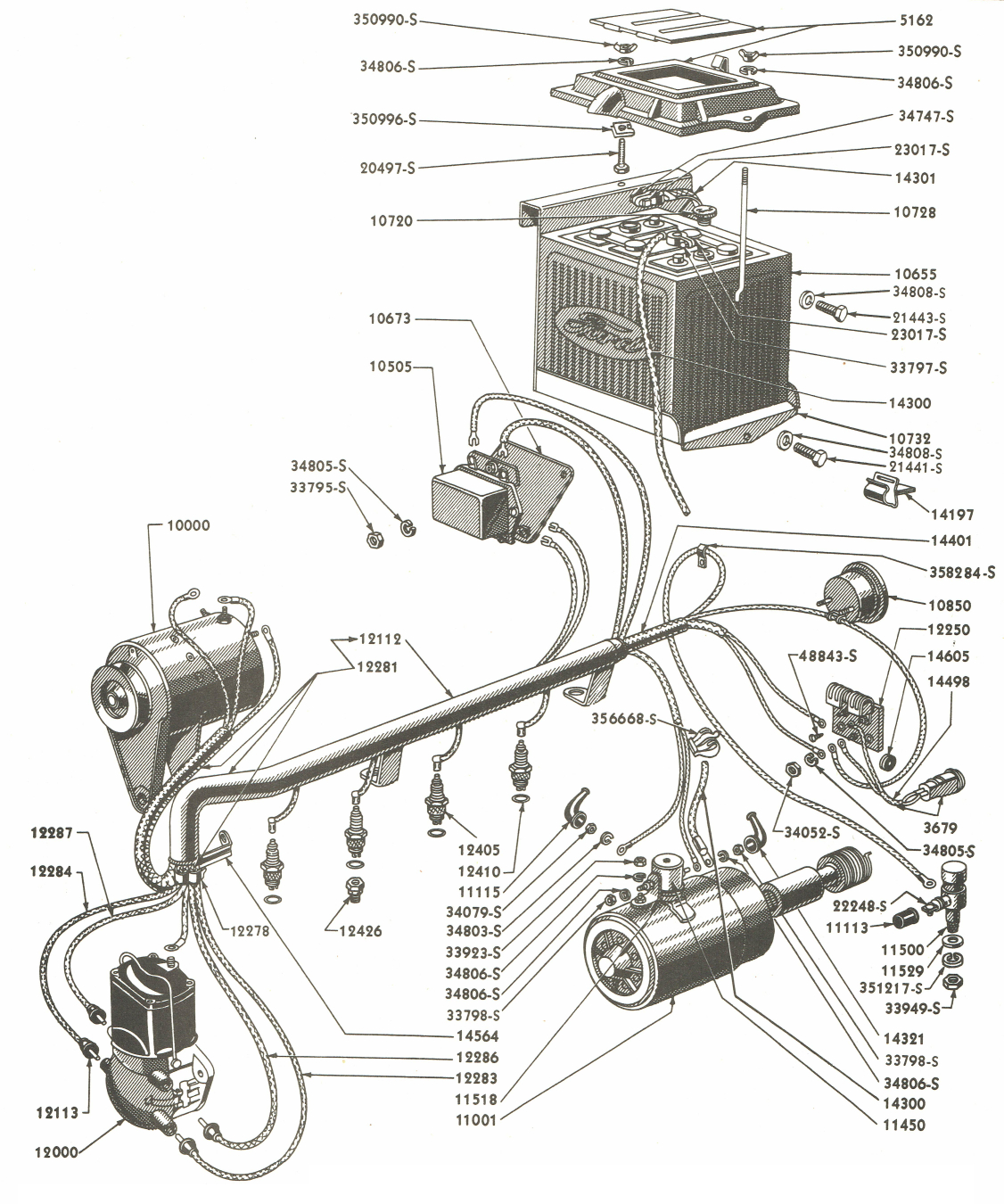 Electrical Schematic For 12 V Ford Tractor 8n