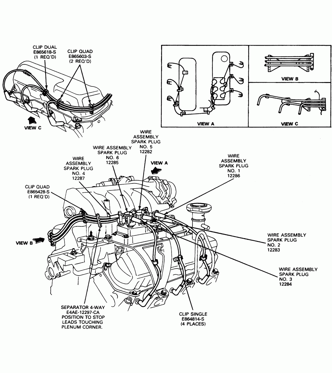 Diagram] 1993 Ford Explorer Spark Plug Wiring Diagram Full