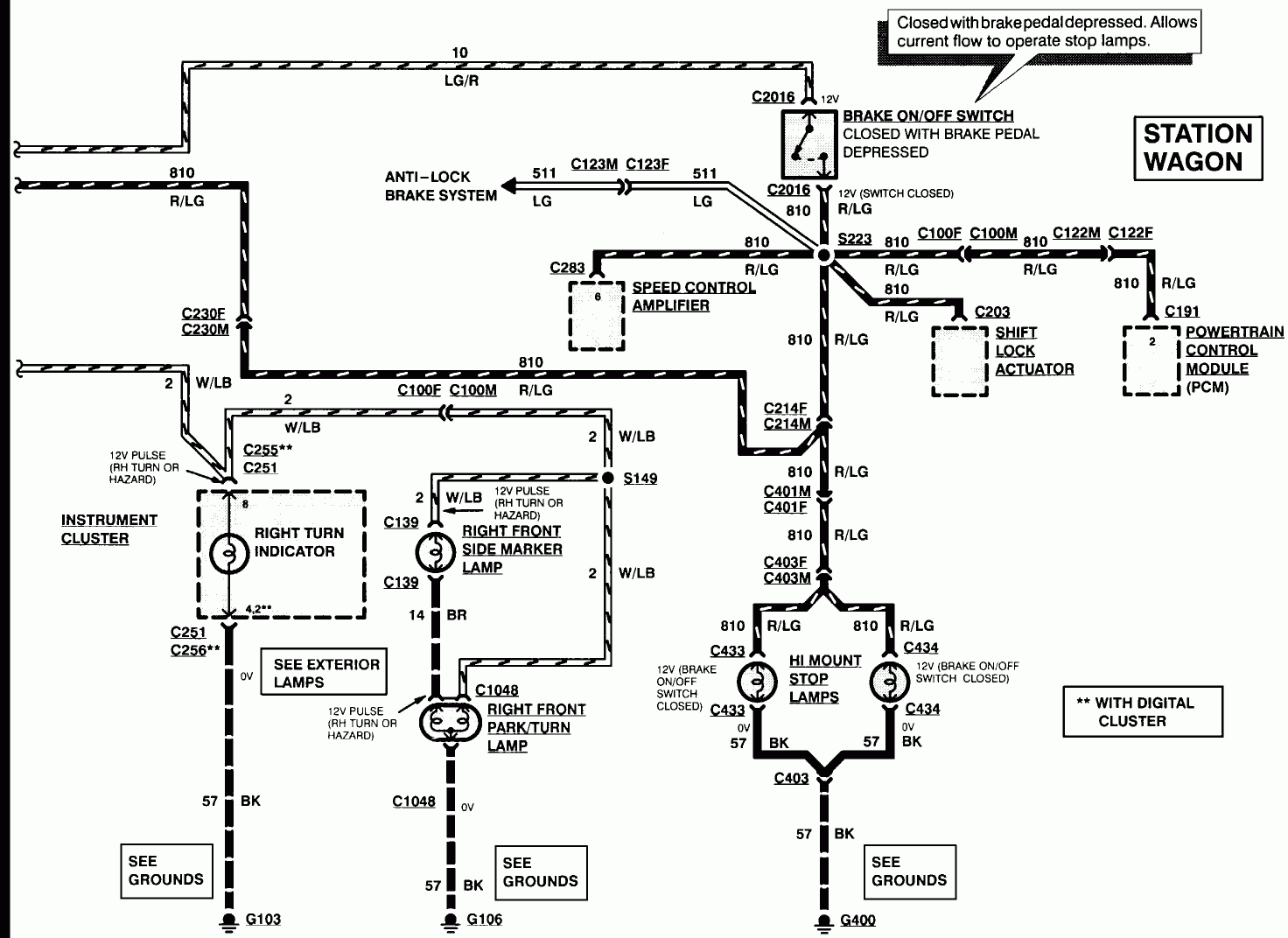 Diagram] 1998 Ford Taurus Wiring Diagram Full Version Hd