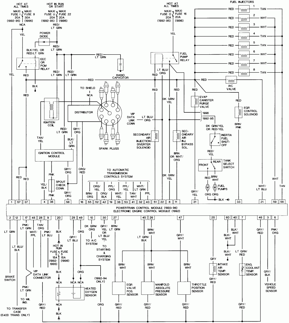 Diagram] Chevy Transmission Wiring Diagram 460 Full Version