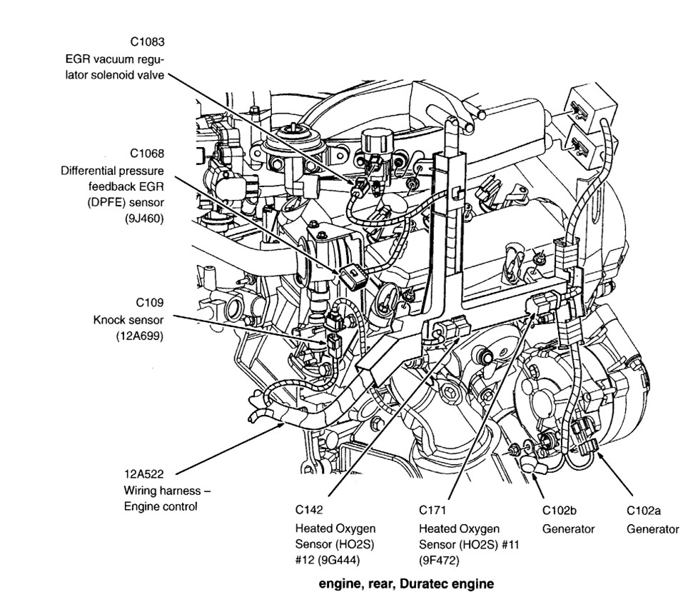 Diagram] Ford Escape V6 Engine Diagram Of 2010 Full Version