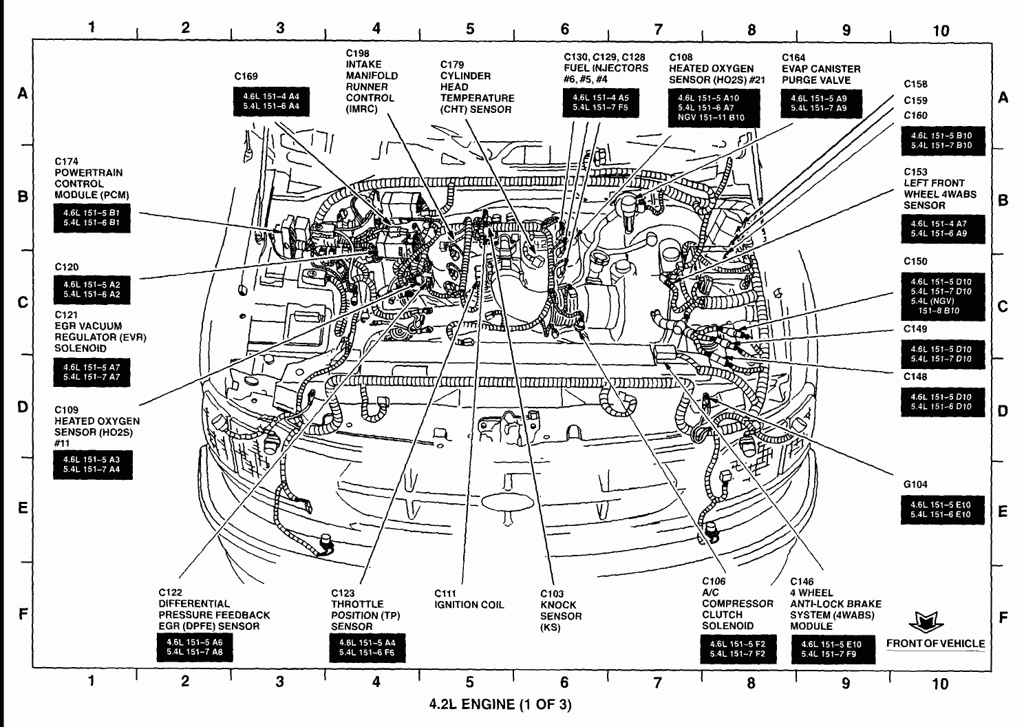 Diagram  Fuse Diagram 2000 Ford F 150 Xlt V6 4 2 Full