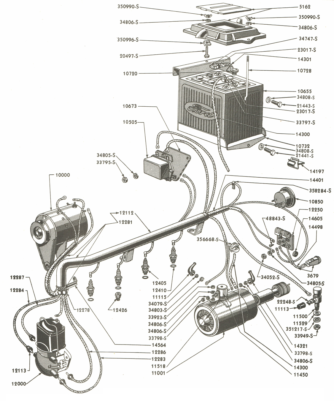 Ford 601 Tractor Firing Order Wiring And Printable