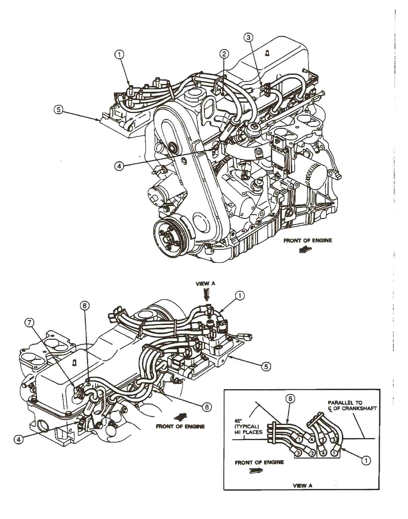 Do You Have A Diagram Of How To Reconnect The 8 Spark Plug