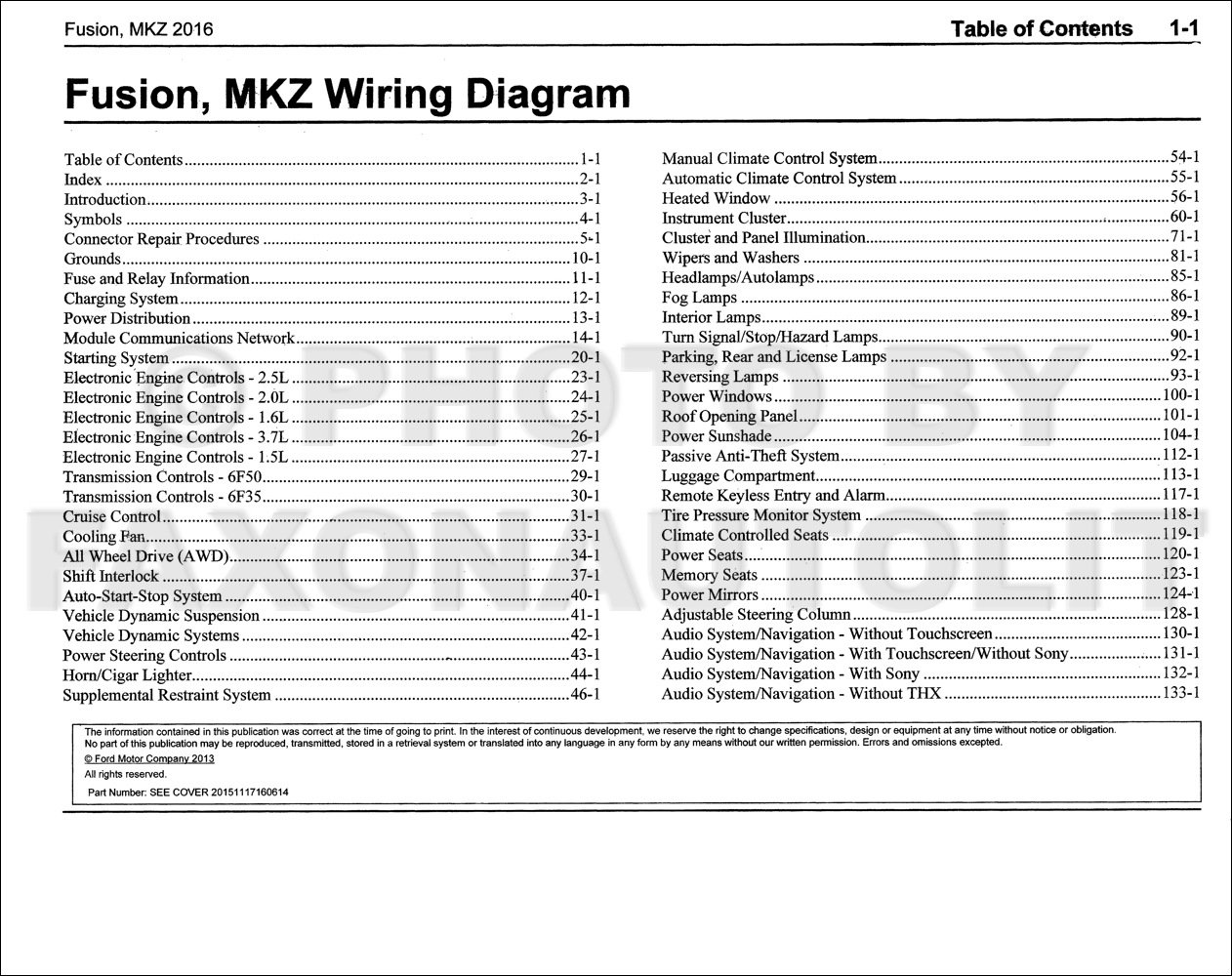 Download [Diagram] 2012 Ford Fusion Lincoln Mkz Wiring