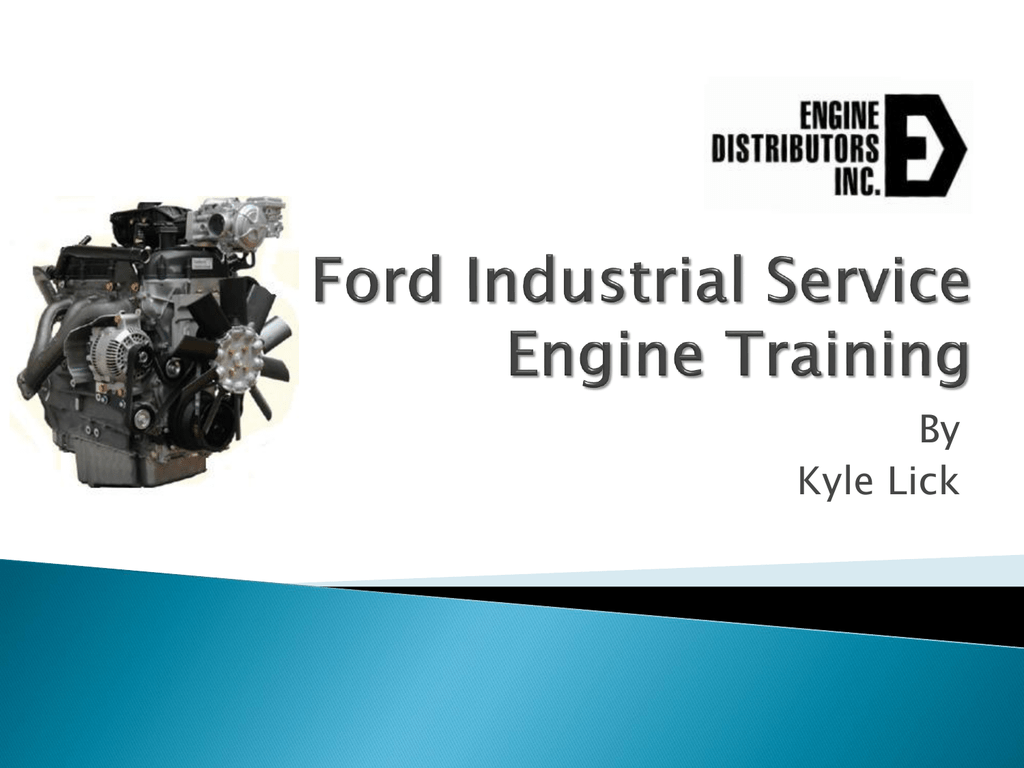 Dsg 423 Training Session - Edi Ford Industrial Engine