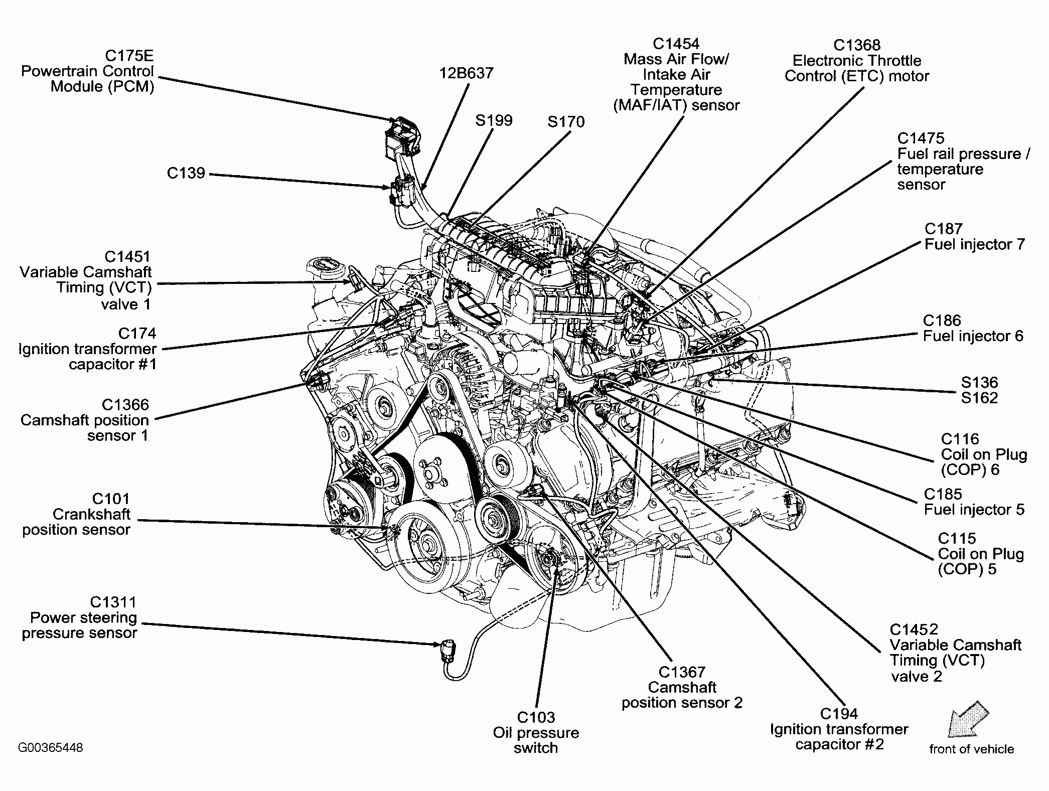 Ford Escape V6 Engine Diagram Of 2010 - Box Wiring Diagram •