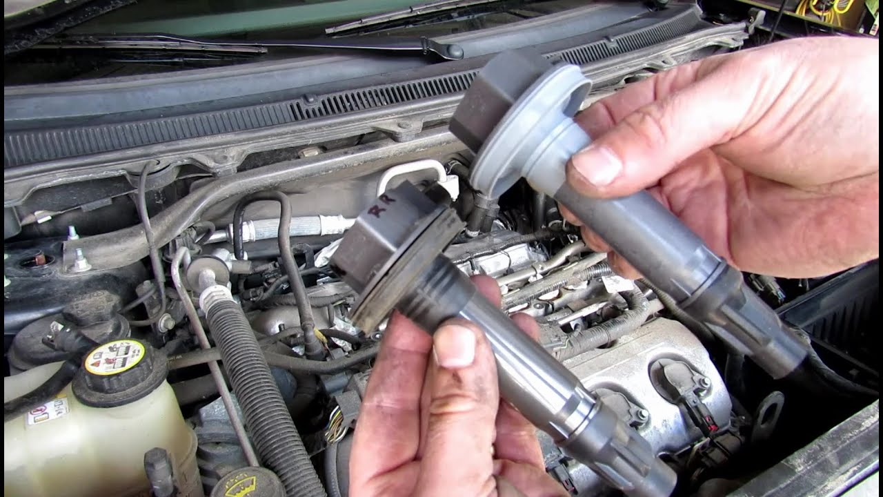 Ford Flex 3.5L Engine Ignition Coil And Spark Plug Replacement And Tune Up