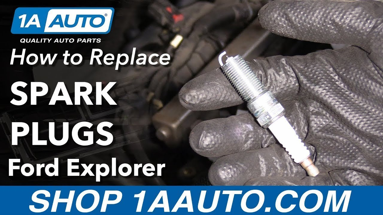 How To Replace Spark Plugs 11-19 Ford Explorer