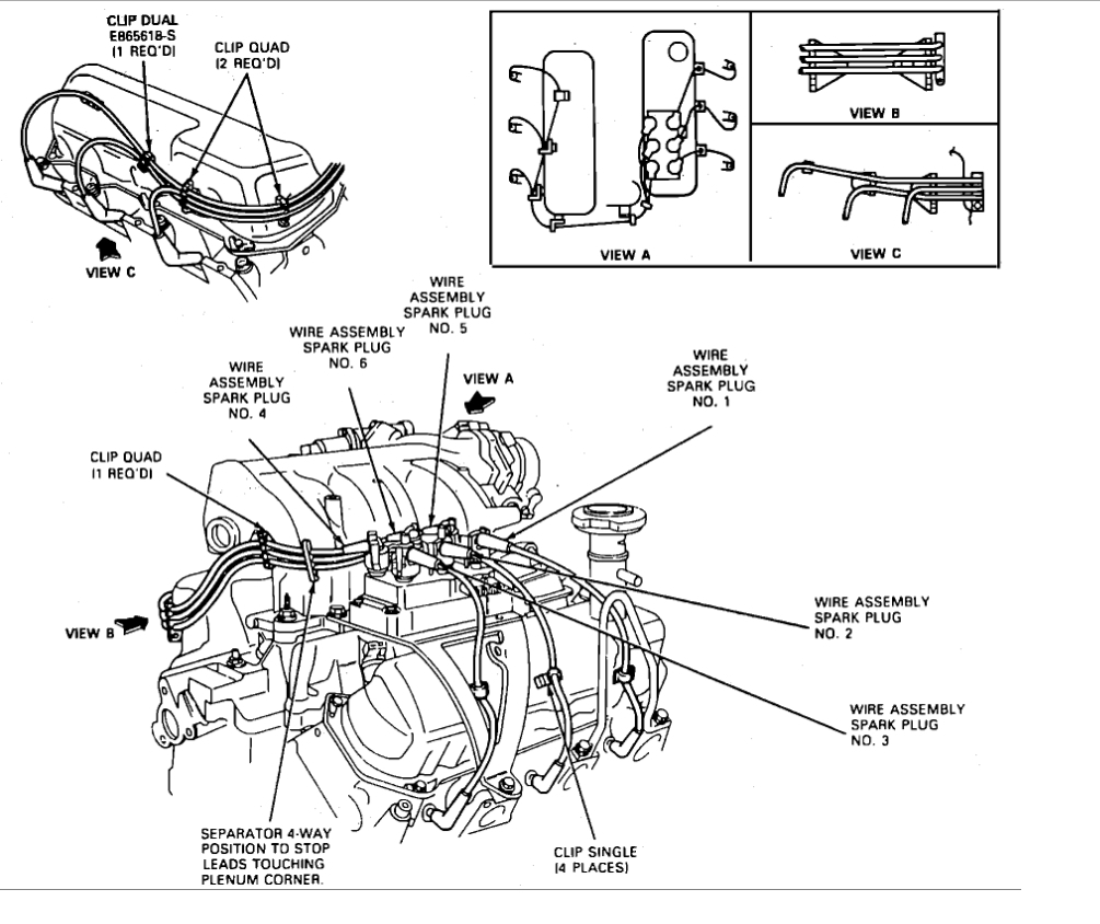 1999 Ford Explorer 5.0 Firing Order Wiring and Printable.