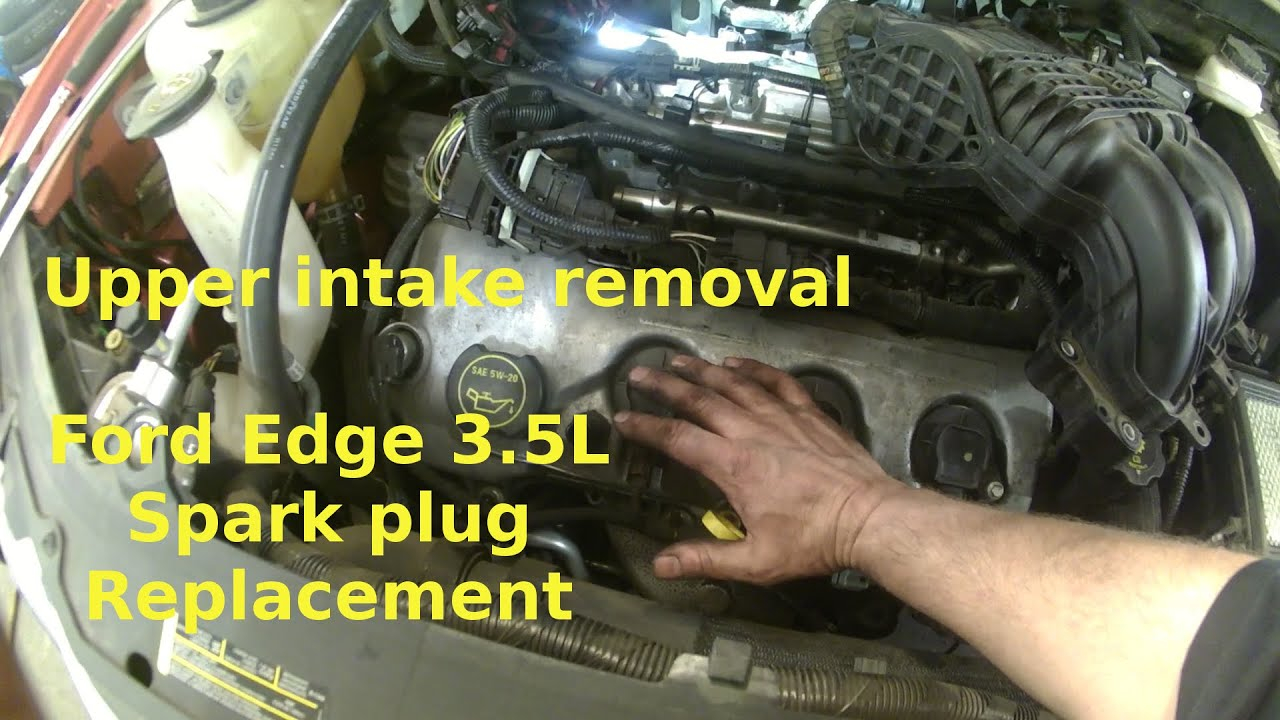 Spark Plug Replacement Ford Edge 2007 3.5L V6. How To Change Your Plugs