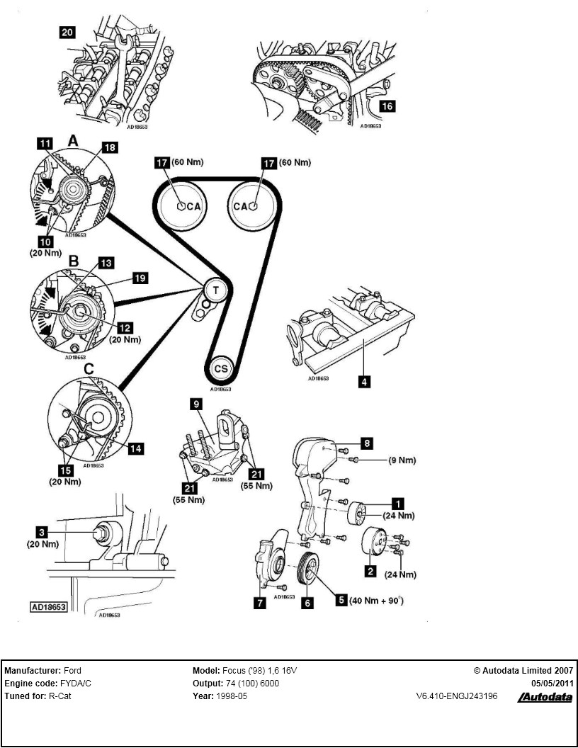 Xl_1879] Ford Focus 1 6 Zetec Wiring Diagram Schematic Wiring