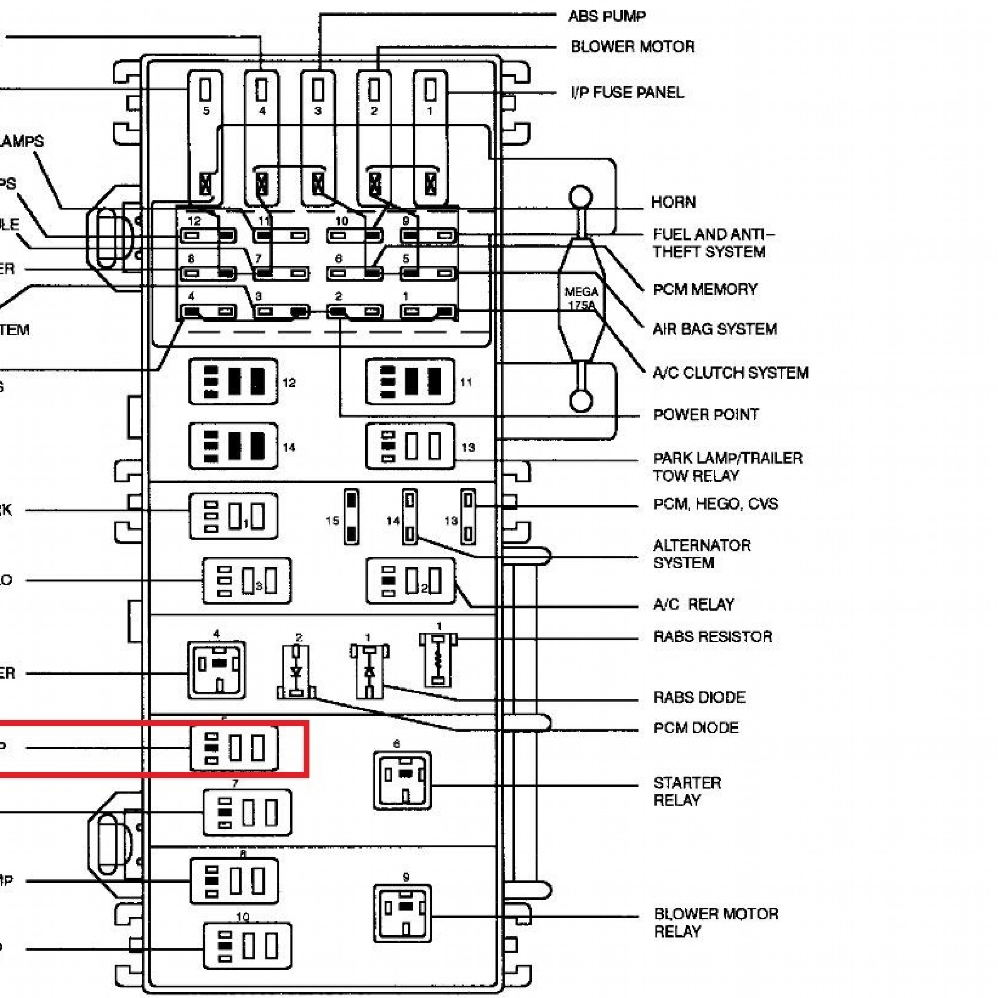 04D 97 Ranger Xlt 4Cyl Wiring Diagram Wiring Resources Wiring and