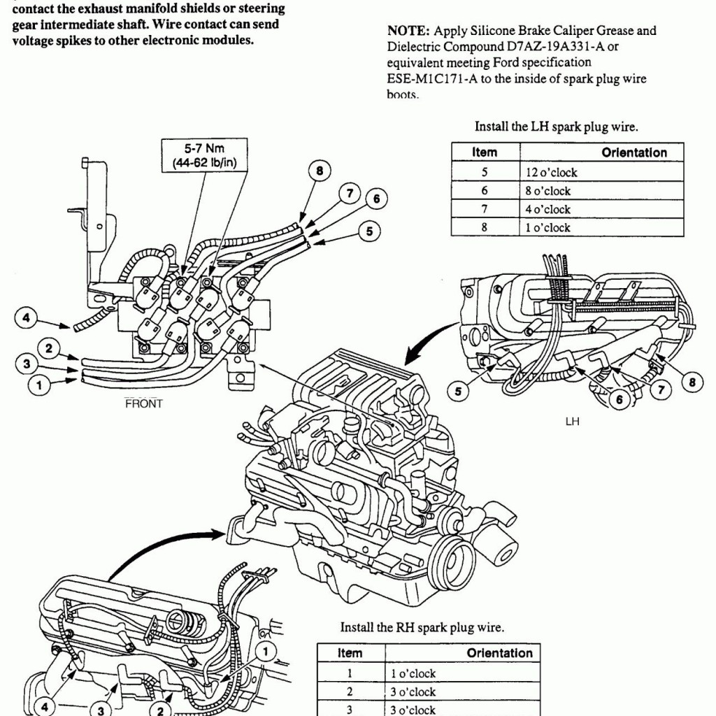 2001 Ford Ranger 30 V6 Firing Order Wiring And Printable