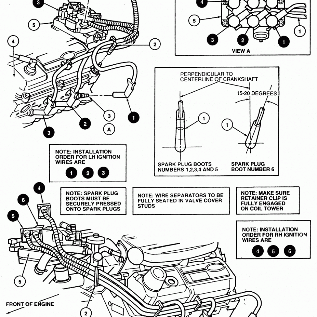 Firing Order Ford Freestar 3.9 | Wiring and Printable