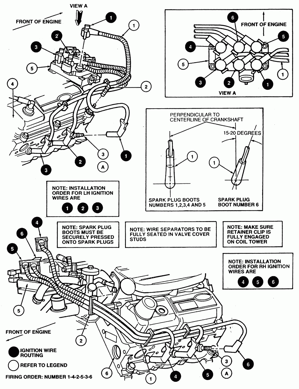 2005 Ford Freestar Spark Plug Wire Diagram - Car Stereo