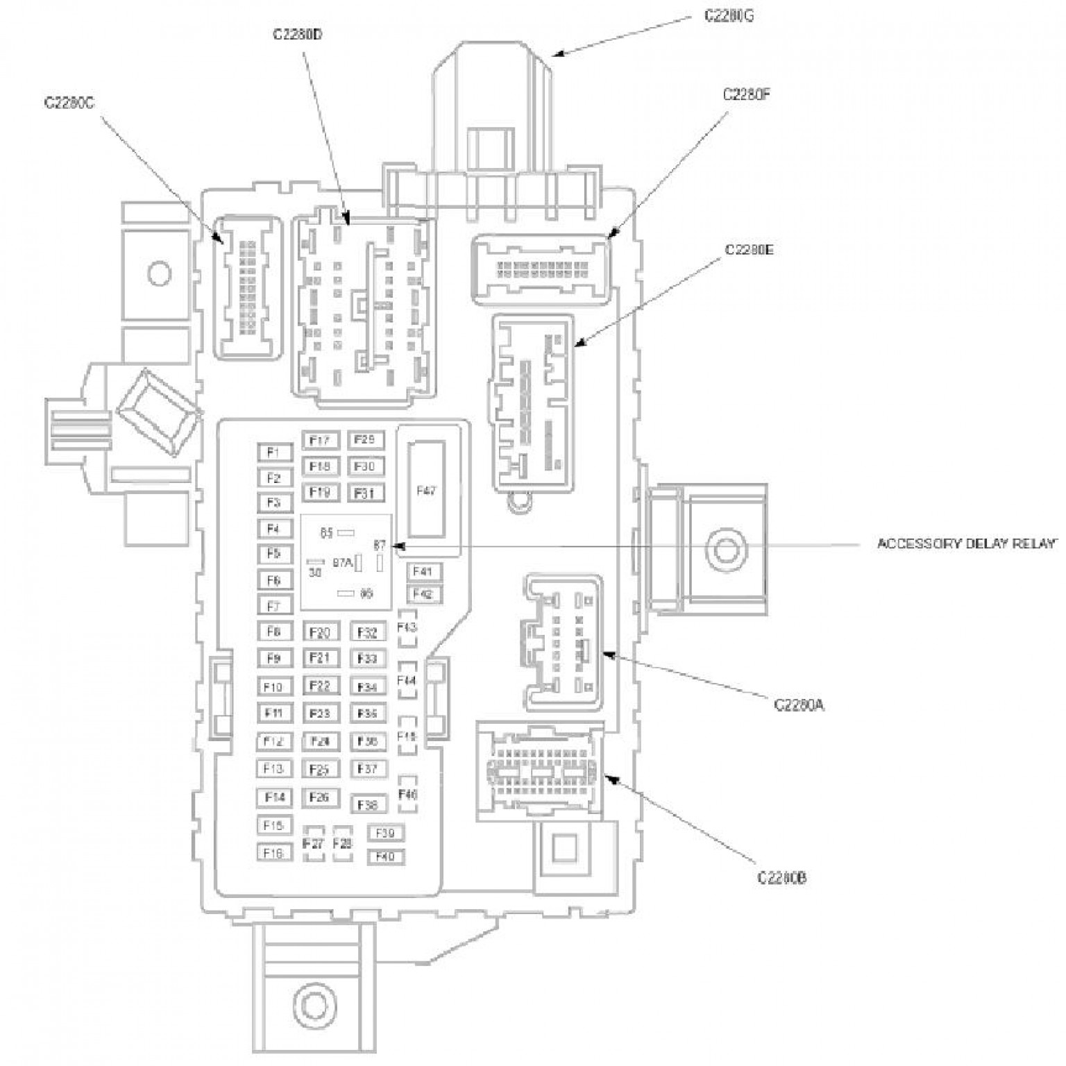 2008 Ford Edge 3.5 L Firing Order | Wiring and Printable