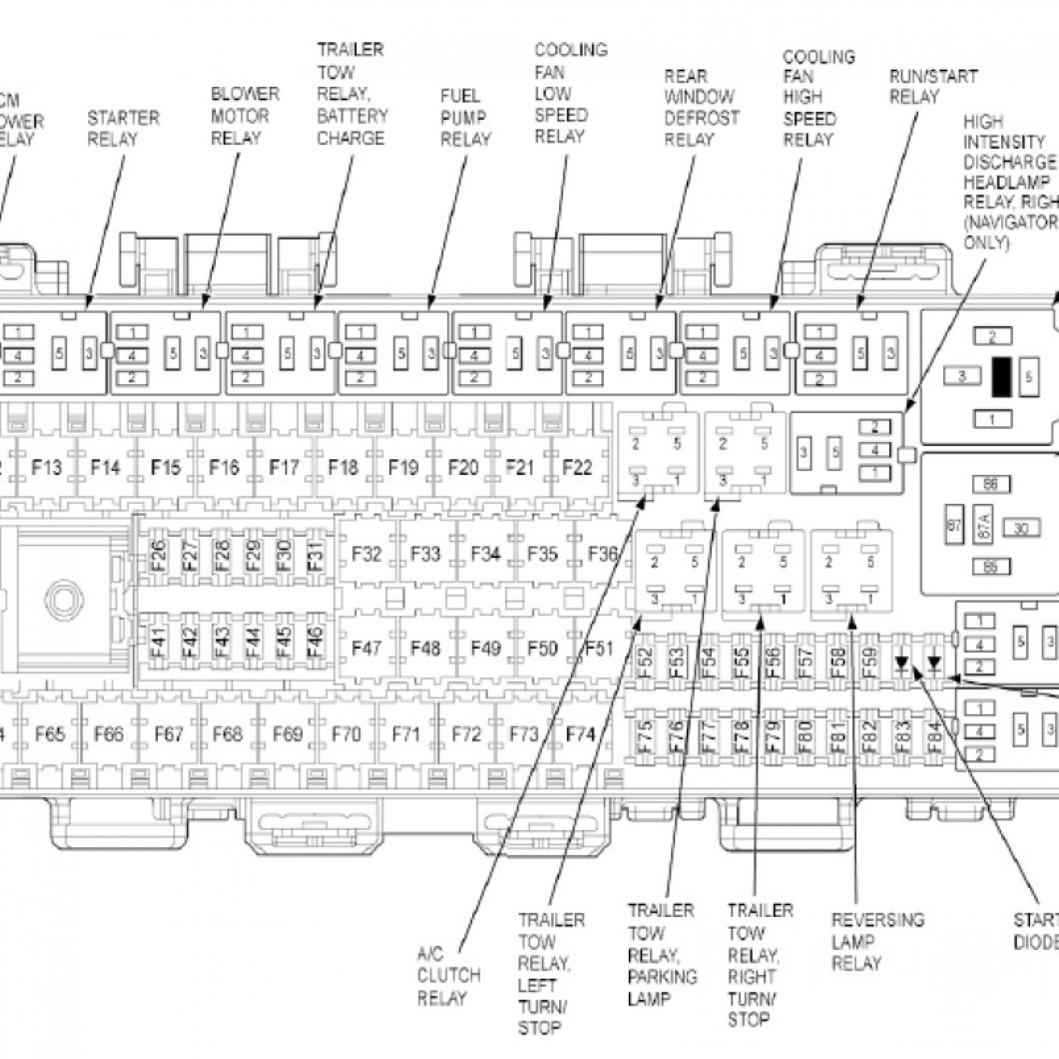 2010 Ford Explorer Fuse Diagram — Ricks Free Auto Repair | Wiring and ...