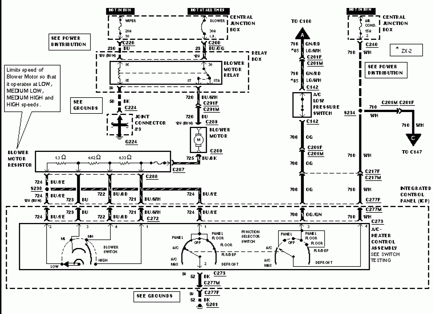 Diagram] 1995 Ford Zx2 Wiring Diagram Full Version Hd