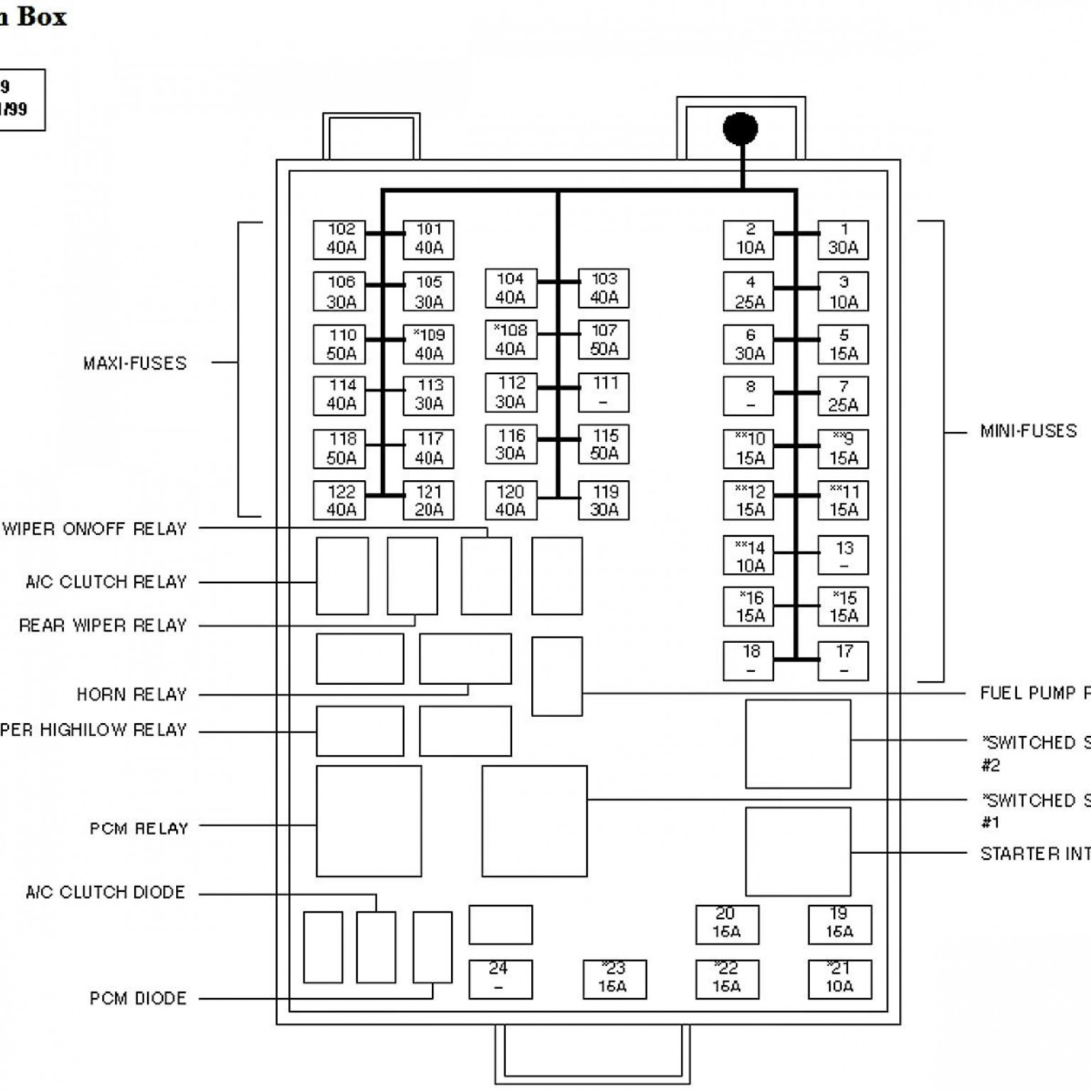 1996 Ford Windstar Firing Order | Wiring and Printable