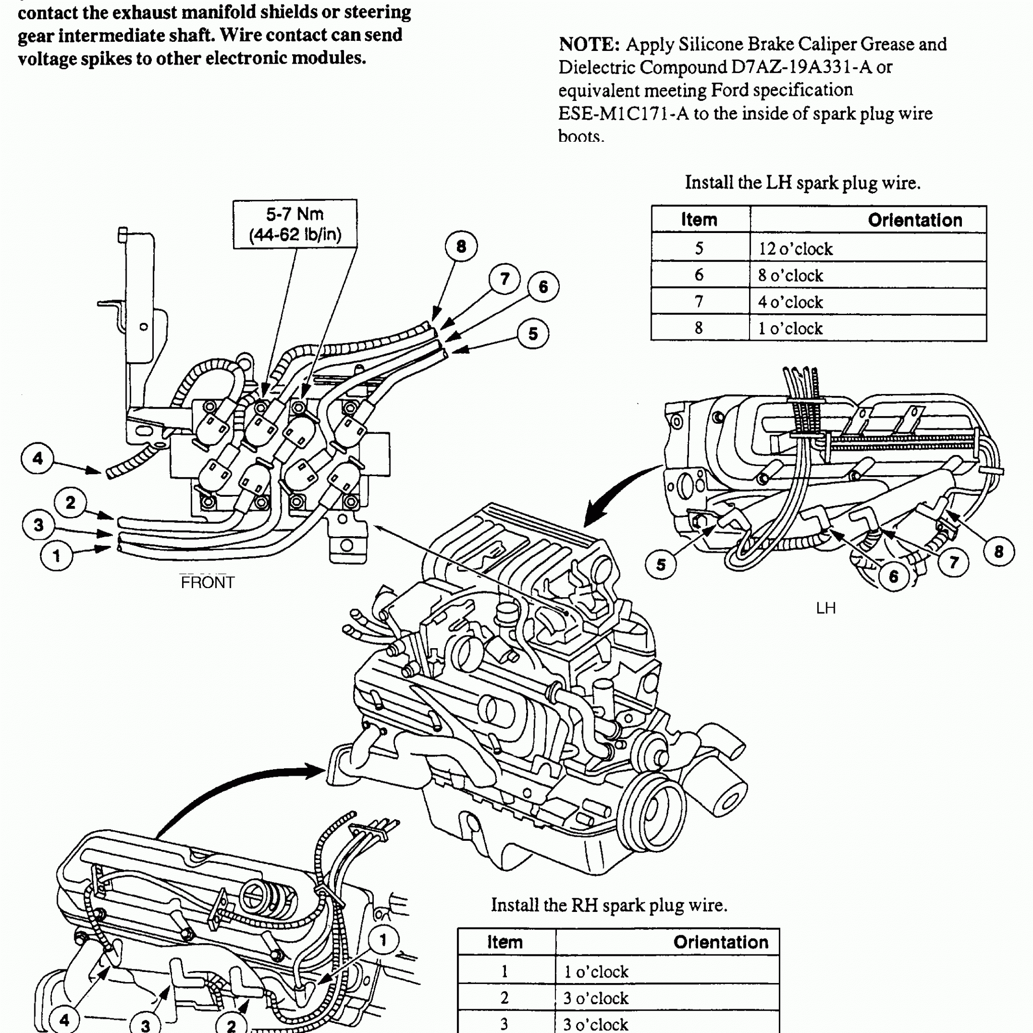 Firing Order On A Ford 3.0 V6 & Wire Placement Youtube Wiring and