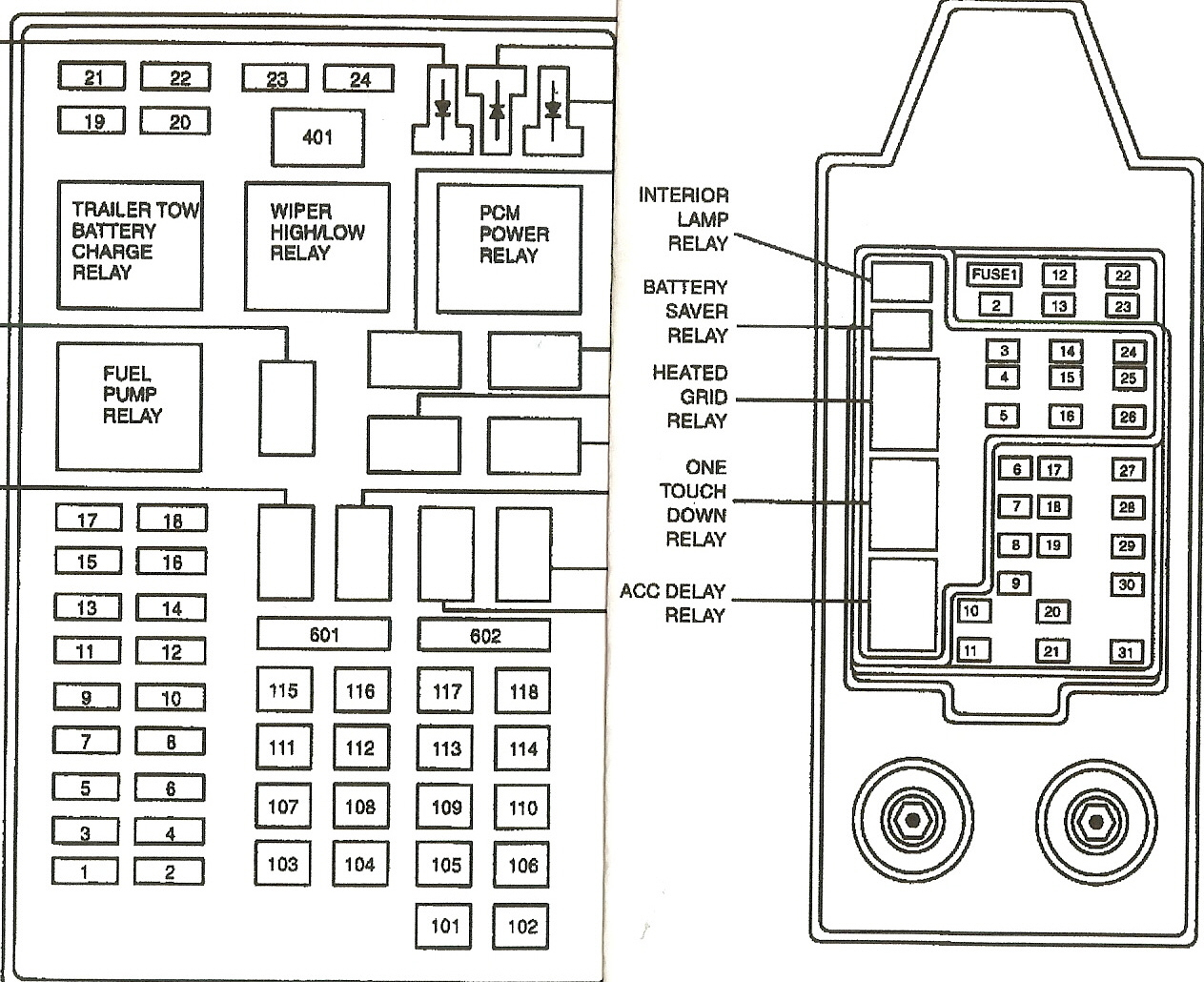 Diagram] 2001 Excursion Fuse Diagram Full Version Hd Quality