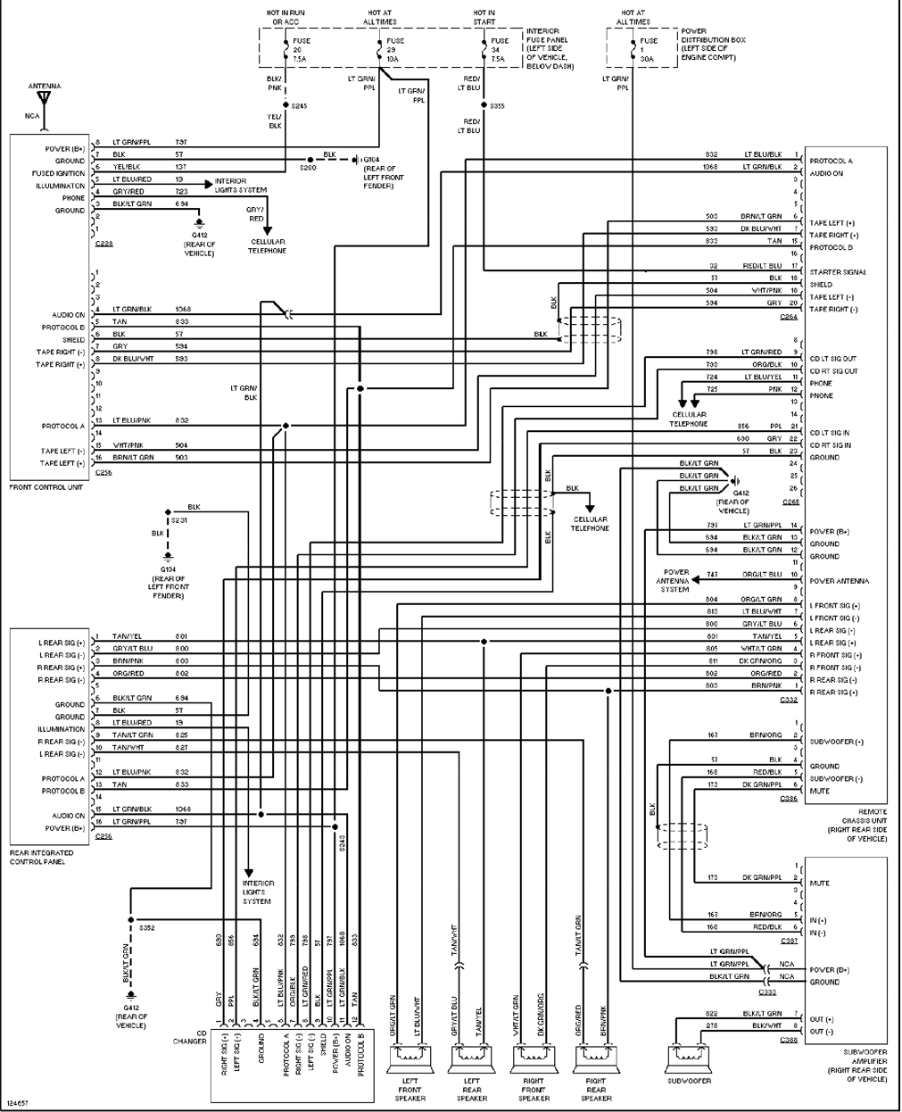Diagram] 2002 Ford Taurus Radio Wiring Diagram Full Version