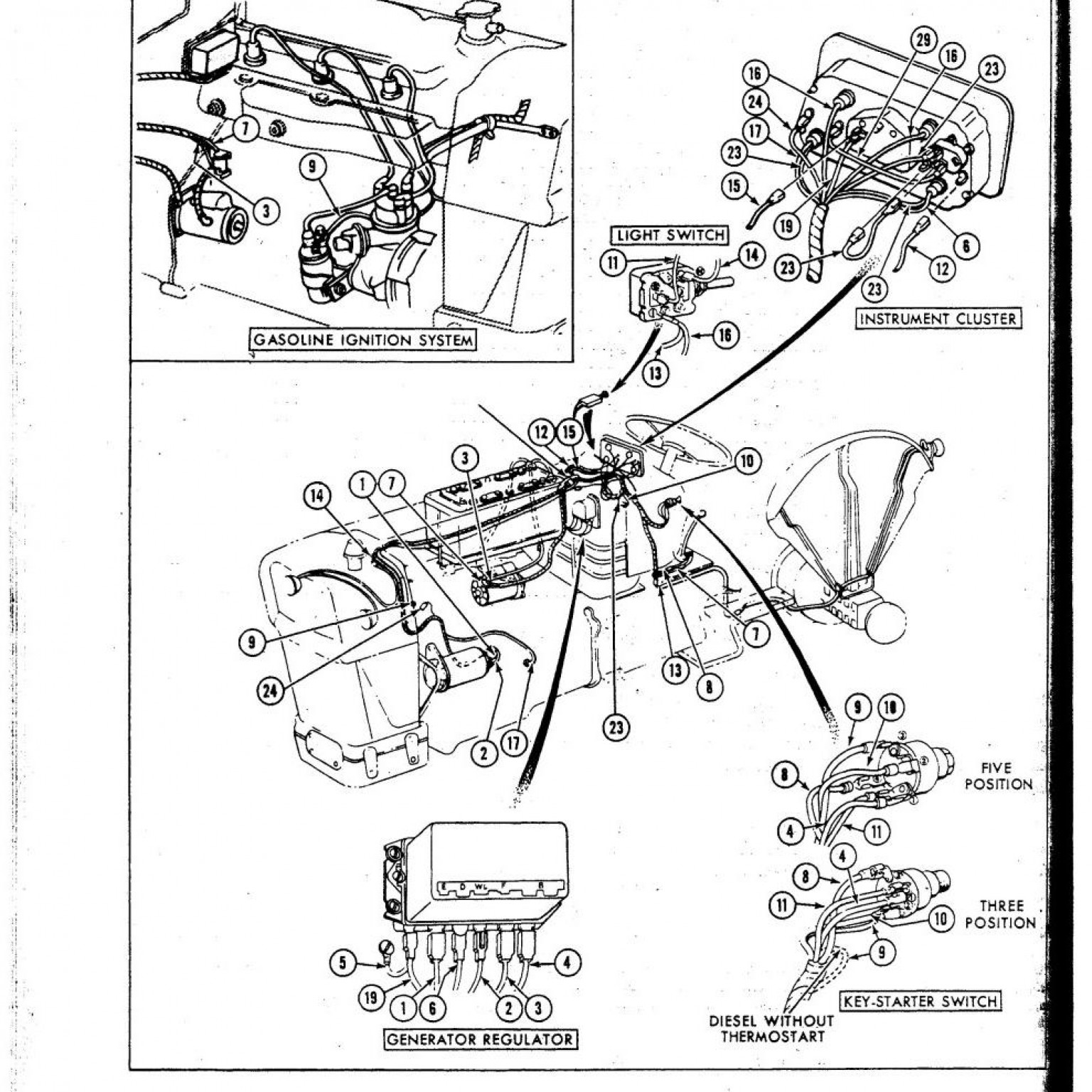 8n Ford Tractor Firing Order | Wiring and Printable