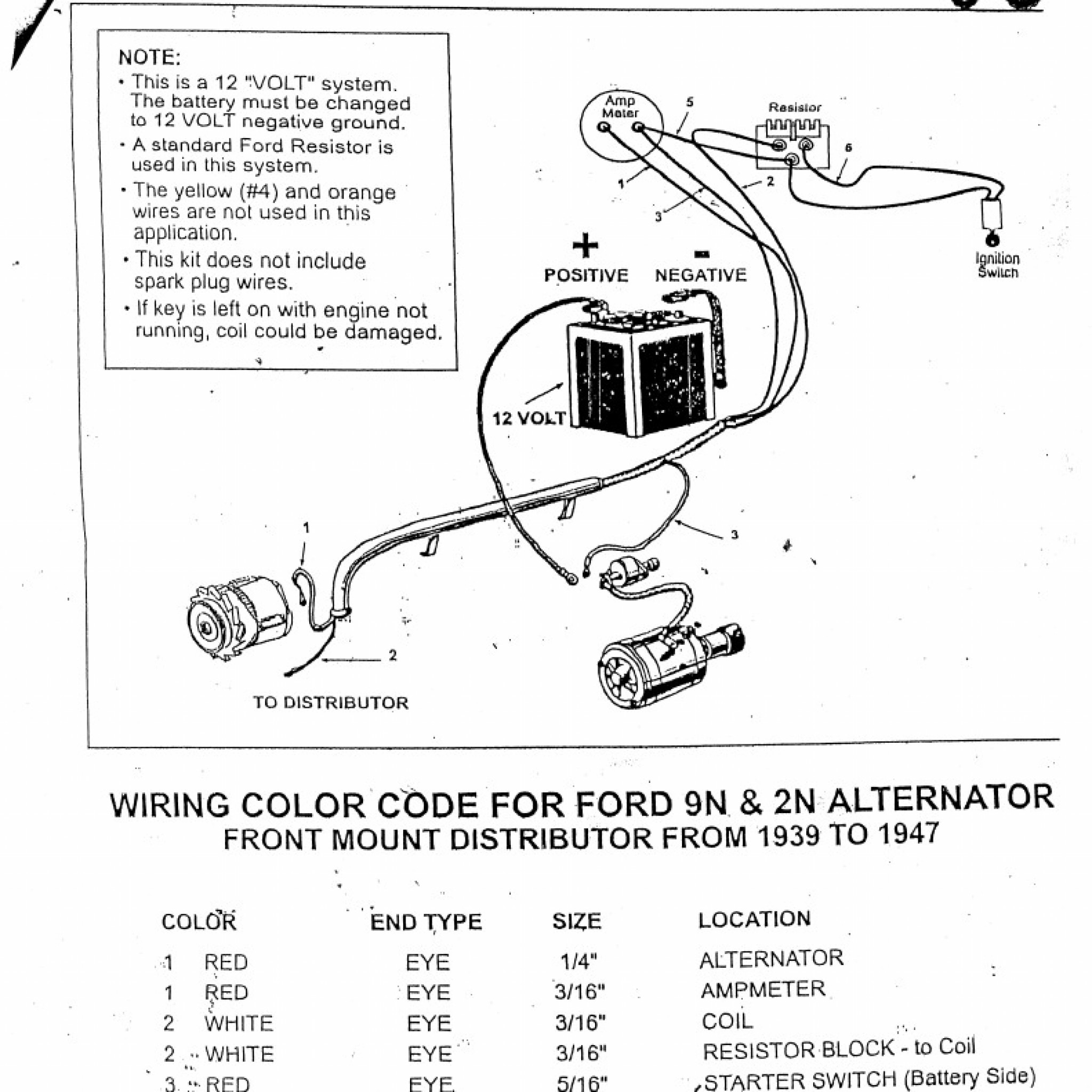 1952 Ford 8n Firing Order Wiring and Printable