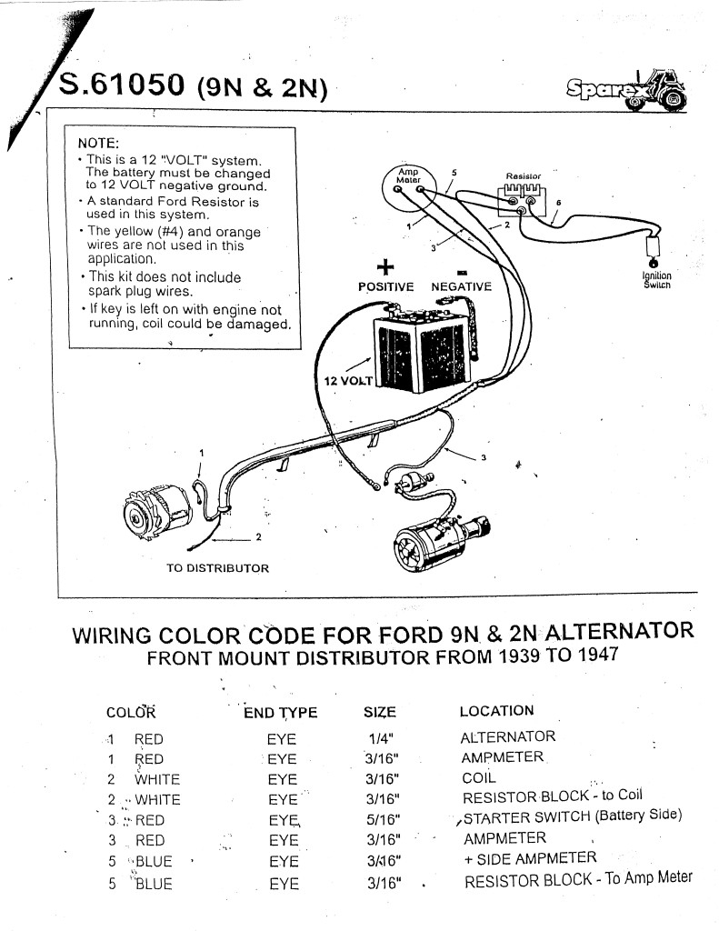 Diagram] Ford 8N Wiring Harness Diagram Full Version Hd