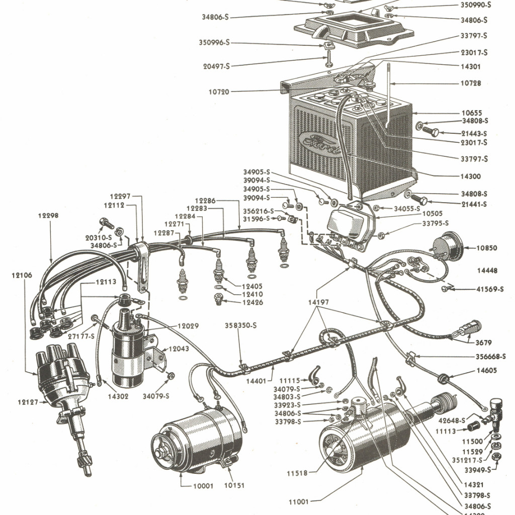801 Ford Tractor Firing Order | Wiring and Printable