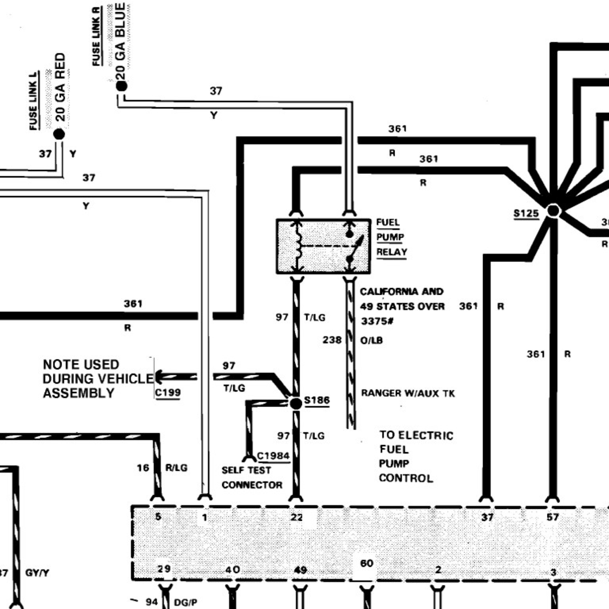 1987 Ford Ranger 2.9 Firing Order Wiring and Printable