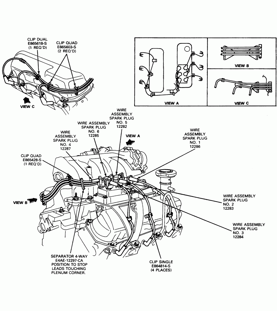 2001 Ford Explorer Sport Trac 4.0 Firing Order Ford Firing Order