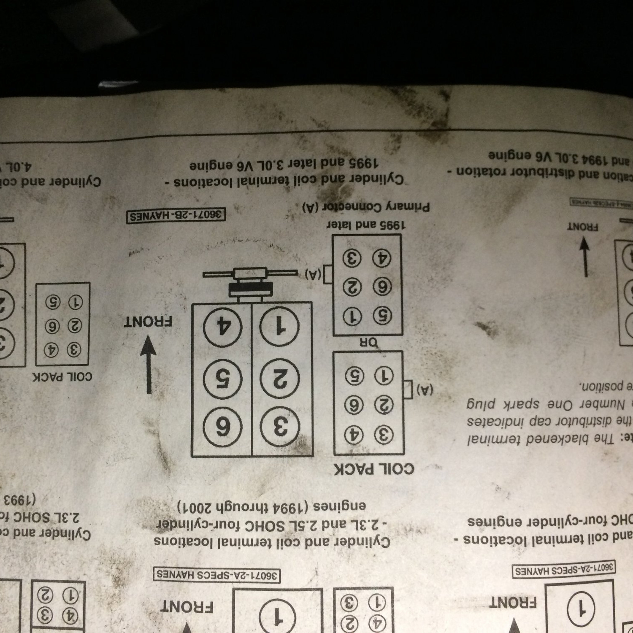 Firing Order 2004 Ford Ranger 3.0 Wiring and Printable