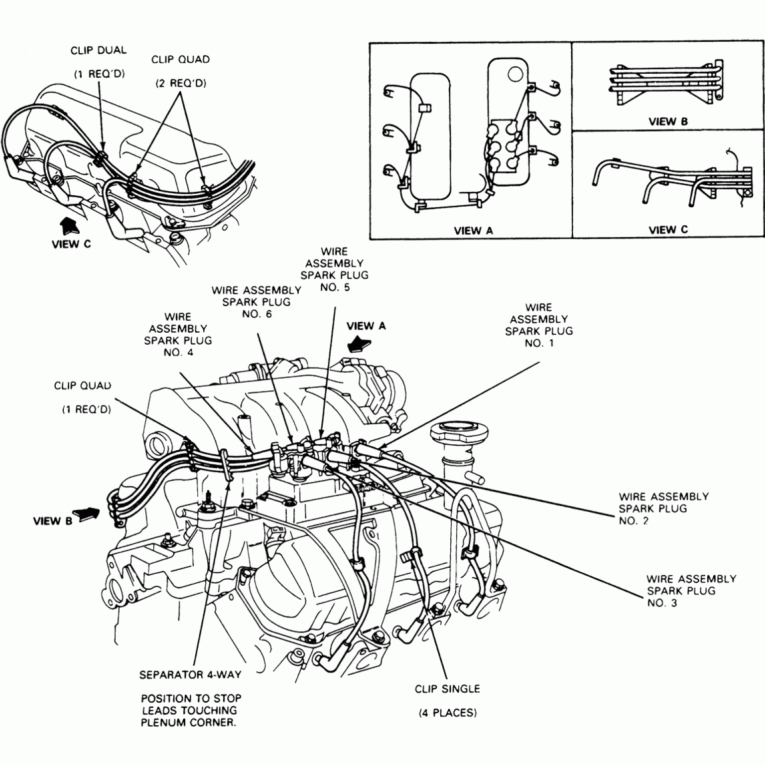 The Ford Ranger 3.0L Vulcan V6 Wiring and Printable