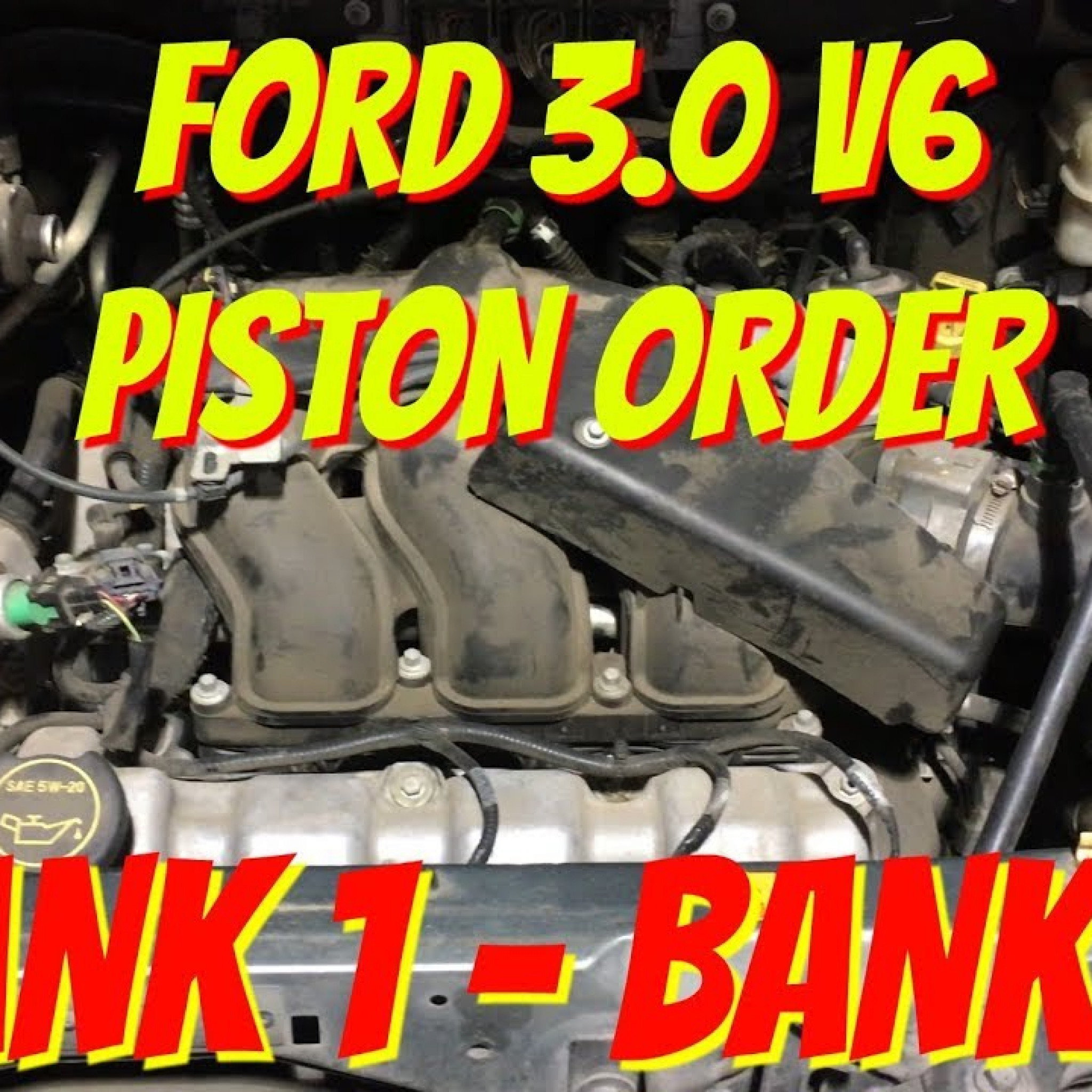 How To 2002 Ford Escape V6 Misfire Diagnose Coil Pack 3.0 | Wiring And ...