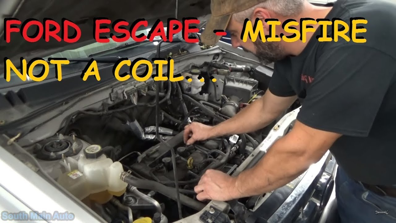 Ford Escape Misfire: A Closer Look At The Valve - Youtube