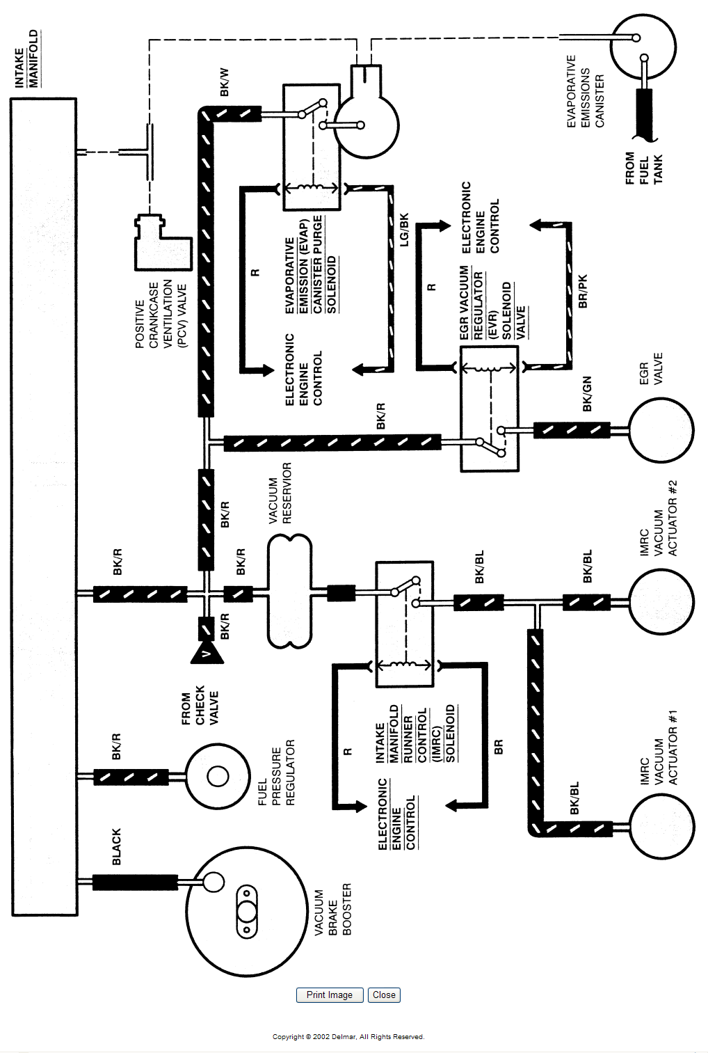 I Need Vacuum Line Diagrams For The Ford Windstar:95.