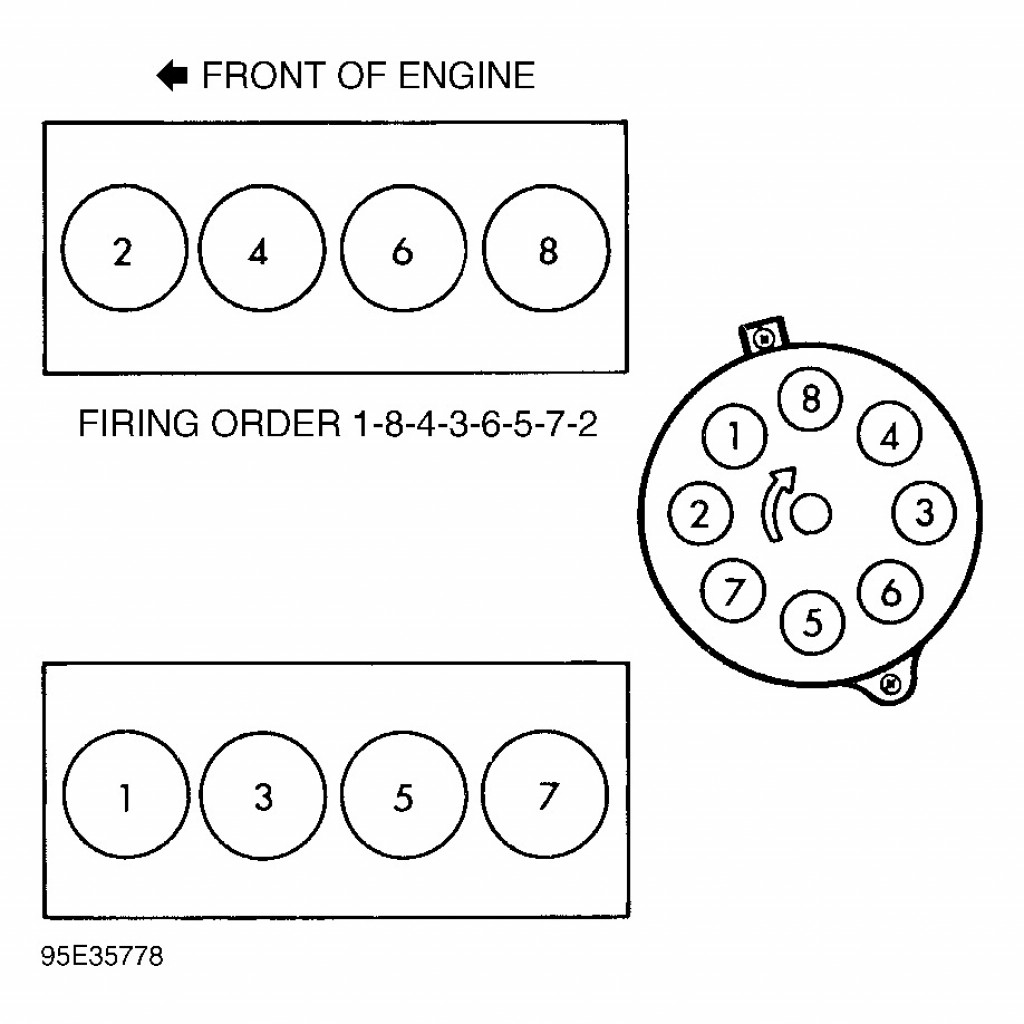 2000 Ford Mustang 3.8 Firing Order Wiring and Printable