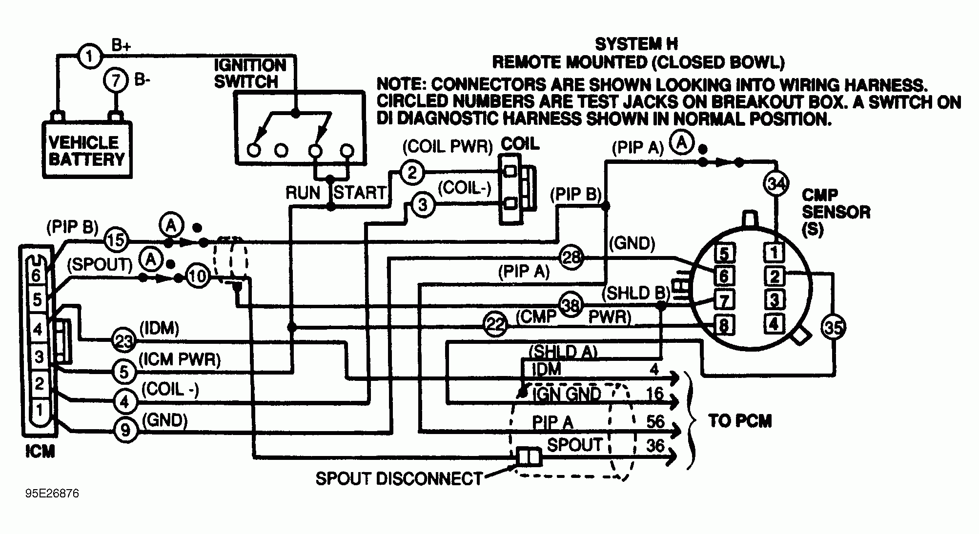 No Spark From The Ignition System?: Replaced Icm, Has New