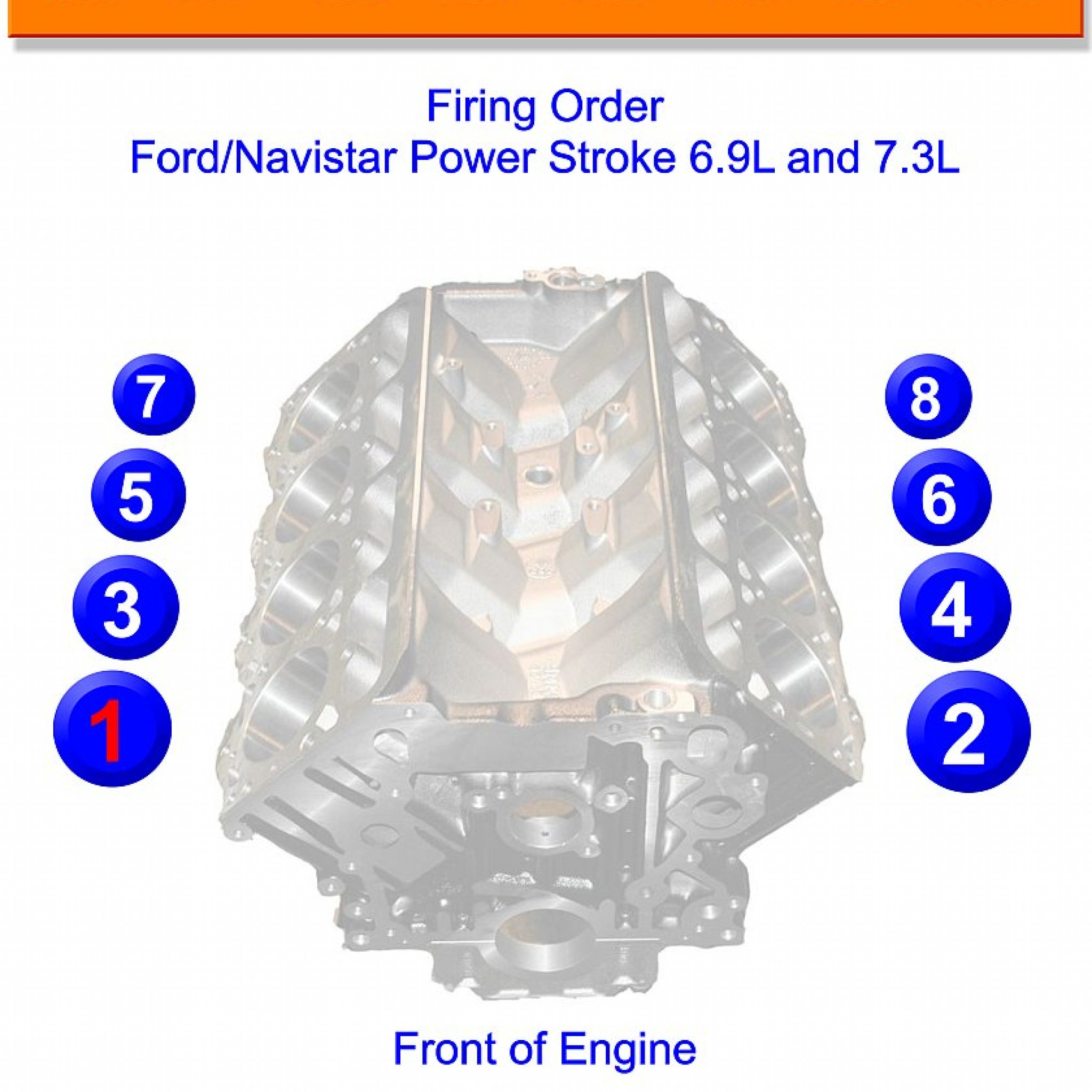 Ford V8 Firing Order Diagram Wiring and Printable